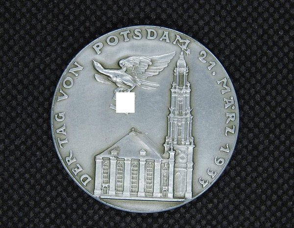 K. Goetz - Medaille Auf den Tag von Potsdam 21. März 1933