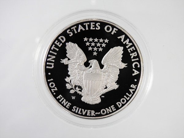 1 Dollar 2010 USA 1 Oz. Silver American Eagle W Westpoint Mint PP, Proof