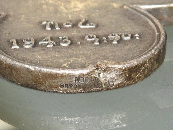 Äthiopien Koreakriegsverdienstmedaille,Hersteller CC Sporrong Schweden,Silber