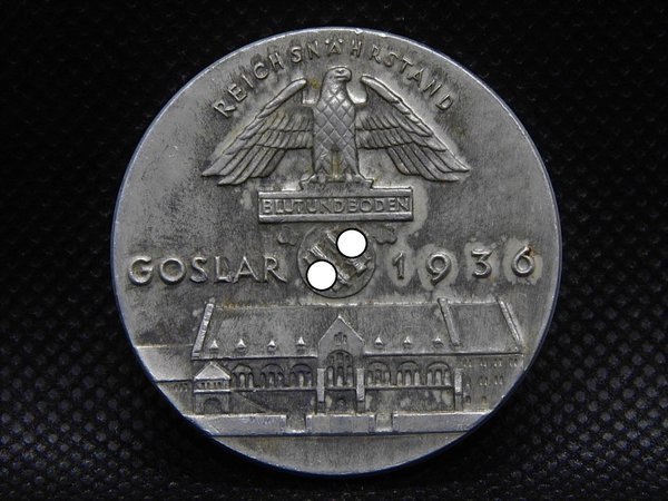 Erinnerungsabzeichen " Reichsnährstand Blut und Boden Goslar 1936 "